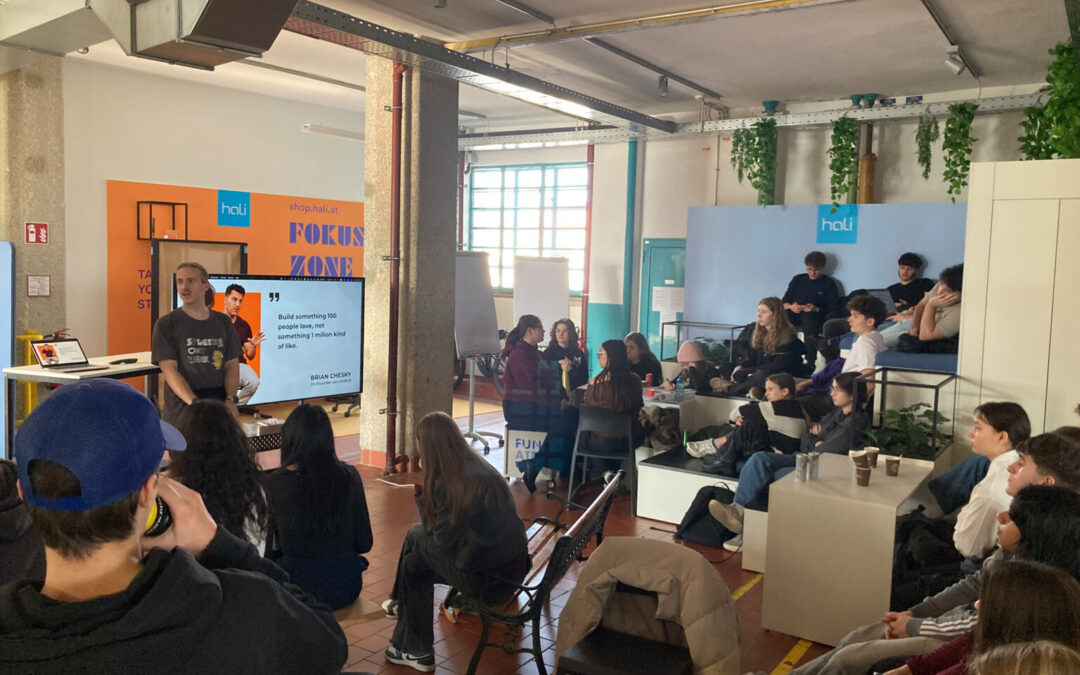 3IHIF und 3AHIF entwickeln Geschäftsideen in der Tabakfabrik